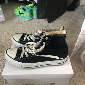 High Top Black Converse